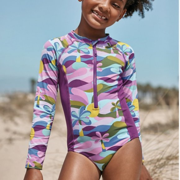 Hill Swim Hill Wave Rider Long Sleeve One Piece